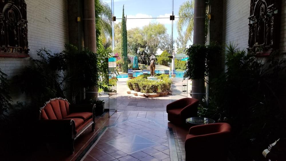 Gran Hotel Hacienda De La Noria Агуаскалиентес Екстериор снимка The lobby of the hotel